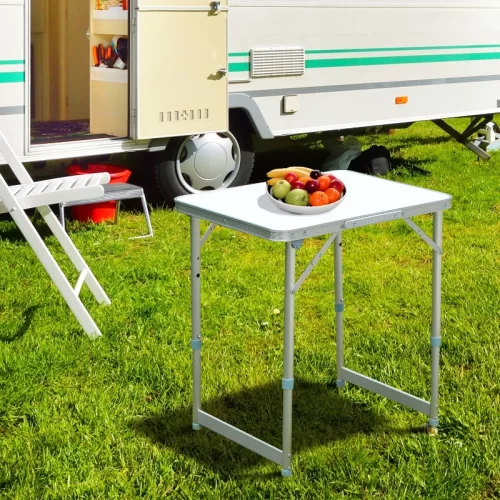 Outsunny Mesa de Piquenique Dobrável Tipo Mala
