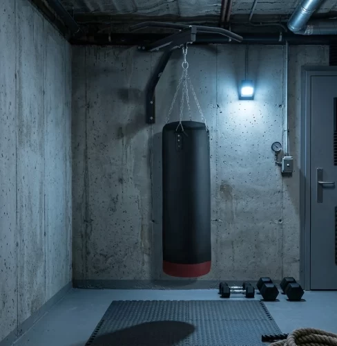 Cave como espaço de treino dedicado