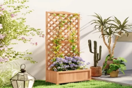 Los Mejores Enrejados con Macetero para Jardín, Terraza y Balcón